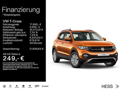 Gebraucht VW T-Cross Life 116 PS (85 kW) 2019 Orange SUV