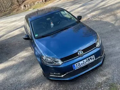 Gebraucht VW Polo Comfortline 90 PS (66 kW) 2014 Blau Kleinwagen