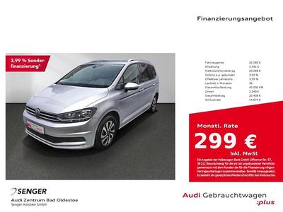 Second-hand VW Touran Active 150 CP (110 kW) 2022 Argintiu Monovolum