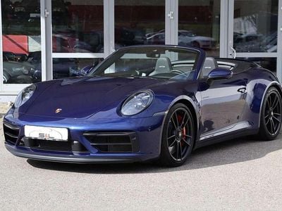 Gebraucht Porsche 992 480 PS (353 kW) 2021 Enzianblaumetallic Cabrio