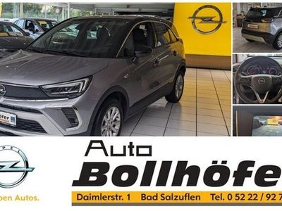 gebraucht Opel Crossland X 1.2 Elegance AT AHK/LED/PDC V+H+CAM/4.0 I-Link