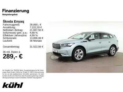 Gebraucht Skoda Enyaq iV 150 kW (204 PS) 2022 Silber SUV