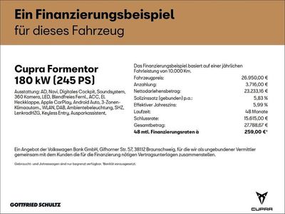 Gebraucht Cupra Formentor VZ 245 PS (180 kW) 2023 Schwarz SUV