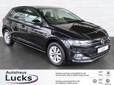 Gebraucht VW Polo Highline 95 PS (69 kW) 2021 Schwarz Kleinwagen