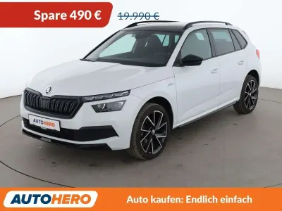 Gebraucht Skoda Kamiq Monte Carlo 116 PS (85 kW) 2020 Weiß SUV
