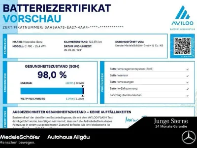 Gebraucht Mercedes C400 AMG 381 PS (280 kW) 2023 Schwarz Limousine