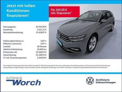 Gebraucht VW Passat Business 200 PS (147 kW) 2022 Grau Kombi