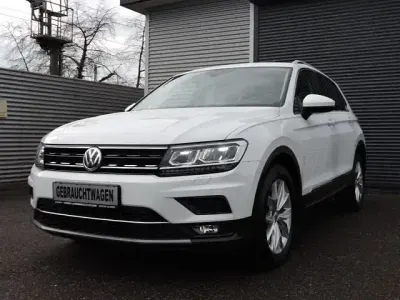 Używany VW Tiguan Highline 150 KM (110 kW) 2018 Biały SUV