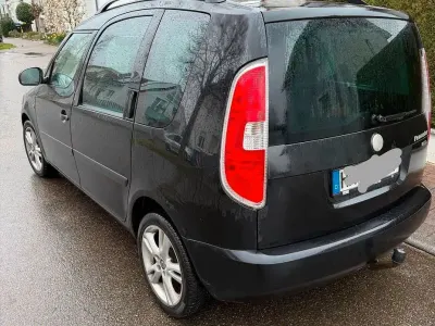 Gebraucht Skoda Roomster Plus Edition 80 PS (58 kW) 2008 Schwarz Van / Kleinbus