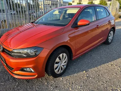 Gebraucht VW Polo Comfortline 95 PS (69 kW) 2018 Orange Kleinwagen