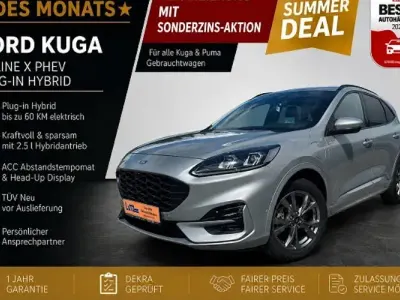 Gebraucht Ford Kuga ST-Line X 243 PS (178 kW) 2022 Silber SUV