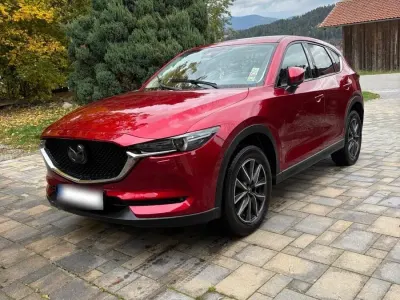 Gebraucht Mazda CX-5 150 PS (110 kW) 2018 Rot SUV