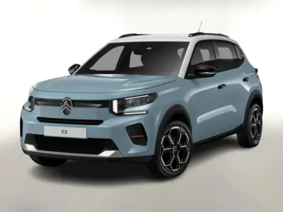 Neu Citroën C3 101 PS (74 kW) 2026 Montecarloblau / dachfarbe weiß SUV