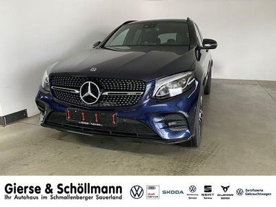 Gebraucht Mercedes GLC43 AMG AMG 367 PS (269 kW) 2018 Cavansitblau  metalliclack (metallic) SUV