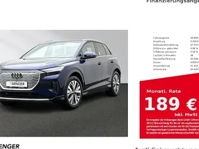 Brugt Audi Q4 e-tron Ambiente 150 kW (204 HK) 2023 Blå SUV
