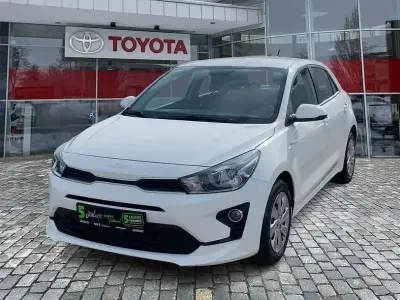 Gebraucht Kia Rio Edition 7 101 PS (74 kW) 2021 (ud) clear white s Limousine