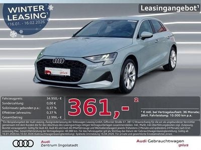 Pfeilgrau perleffekt Gebraucht 2025 Audi A3 Advanced Plus Limousine | 33.490 € (Superpreis)
