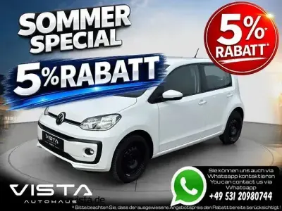 Gebraucht VW up! 65 PS (47 kW) 2020 Weiß Kleinwagen