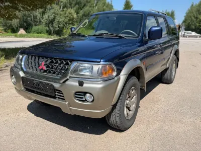 Gebraucht Mitsubishi Pajero 177 PS (130 kW) 2001 Blau SUV