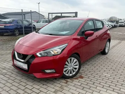 Occasion Nissan Micra Acenta 90 PK (66 kW) 2018 Rood Hatchback