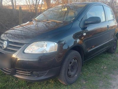 Gebraucht VW Fox 58 PS (42 kW) 2005 Schwarz Kleinwagen