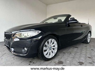 gebraucht BMW 218 i Cabrio Leder Xenon Navi Lenkradhz HiFi