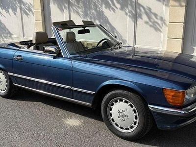 Usata Mercedes SL300 188 CV (138 kW) 1987 Blu Cabrio