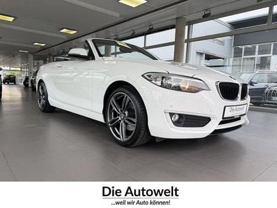 Usata BMW 220 Advantage 190 CV (139 kW) 2016 Bianco Cabrio