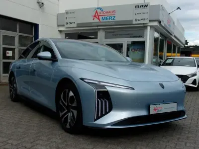 Nouvelle DFSK Forthing 7 284 ch (208 kW) 2026 Bleue Berline