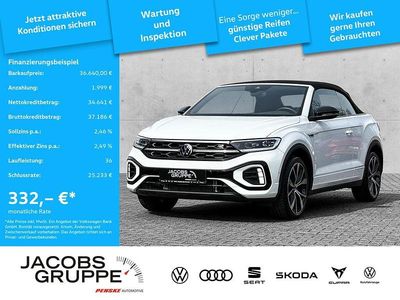 Gebraucht VW T-Roc Cabriolet Style 150 PS (110 kW) 2025 Weiß Cabrio