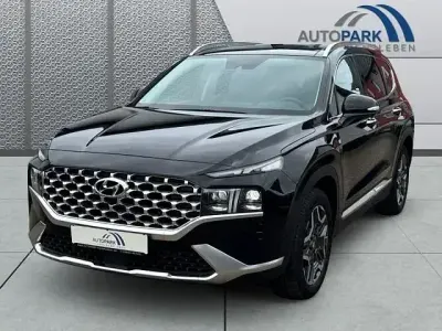 Gebraucht Hyundai Santa Fe Prime 179 PS (131 kW) 2021 Schwarz SUV
