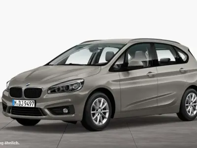 Gebraucht BMW 218 Active Tourer Advantage 136 PS (100 kW) 2017 Platinsilber met. Van / Kleinbus