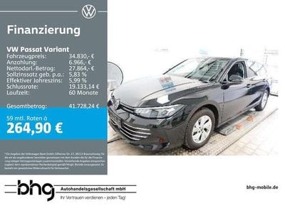 Gebraucht VW Passat IQ Drive 150 PS (110 kW) 2025 Grenadillschwarz metallic Kombi