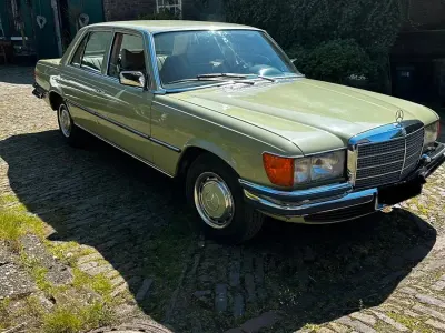 Brugt Mercedes 280 157 HK (115 kW) 1977 Grøn Sedan