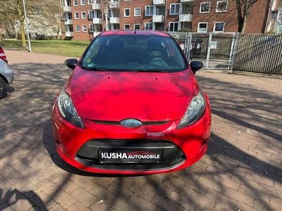 Gebraucht Ford Fiesta Trend 60 PS (44 kW) 2008 Rot Kleinwagen
