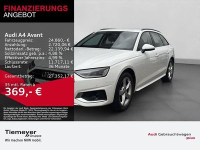 Usata Audi A4 Advanced 163 CV (119 kW) 2021 Bianco Station wagon