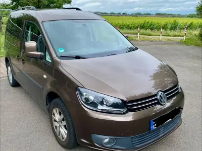 Gebraucht VW Caddy Comfortline 105 PS (77 kW) 2015 Braun Van / Kleinbus