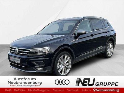 Gebraucht VW Tiguan Allspace Highline 190 PS (139 kW) 2019 Schwarz SUV