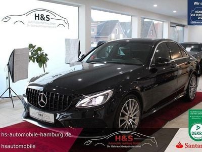 Gebraucht Mercedes C220 AMG line 170 PS (125 kW) 2018 Schwarz  unilack Limousine