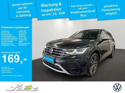 Gebraucht VW Tiguan Allspace Elegance 200 PS (147 kW) 2023 Schwarz SUV