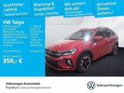 Gebraucht VW Taigo R-line 150 PS (110 kW) 2025 Rot SUV
