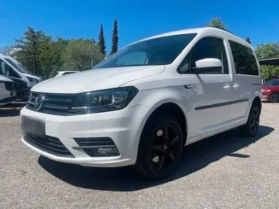Gebraucht VW Caddy 122 PS (89 kW) 2016 Weiß Van / Kleinbus
