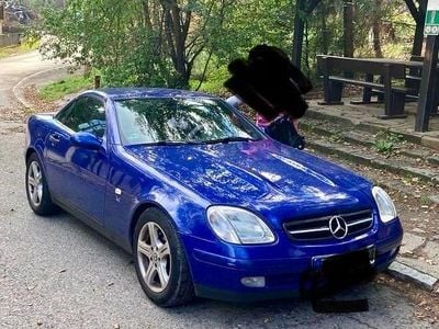 Gebraucht Mercedes SLK200 136 PS (100 kW) 1999 Blau Cabrio