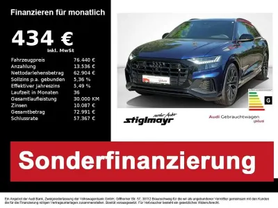 Gebraucht Audi SQ8 Advanced 507 PS (372 kW) 2023 Navarrablau metallic SUV