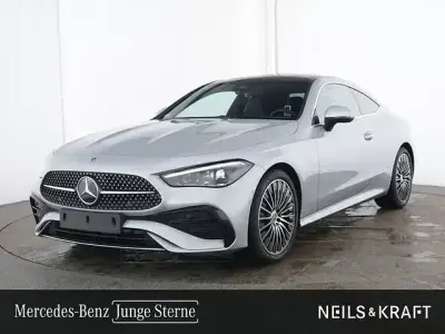 Brugt Mercedes CLE220 AMG 197 HK (144 kW) 2025 Sølv Coupe