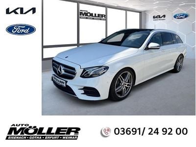 Gebraucht Mercedes E400 AMG 340 PS (250 kW) 2020 Unilack (weiss Kombi