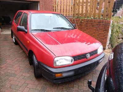 Gebraucht VW Golf III 1995 Rot Limousine