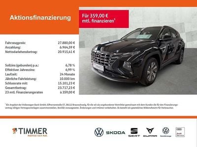 Gebraucht Hyundai Tucson Trend 179 PS (131 kW) 2023 Schwarz SUV