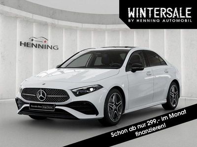 Gebraucht Mercedes A180 AMG Line Premium Plus 136 PS (100 kW) 2024 Weiß Limousine