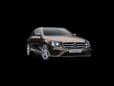 Brugt Mercedes E400 AMG 333 HK (244 kW) 2017 Brun Stationcar